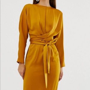 Asos Satin Maxi Dress